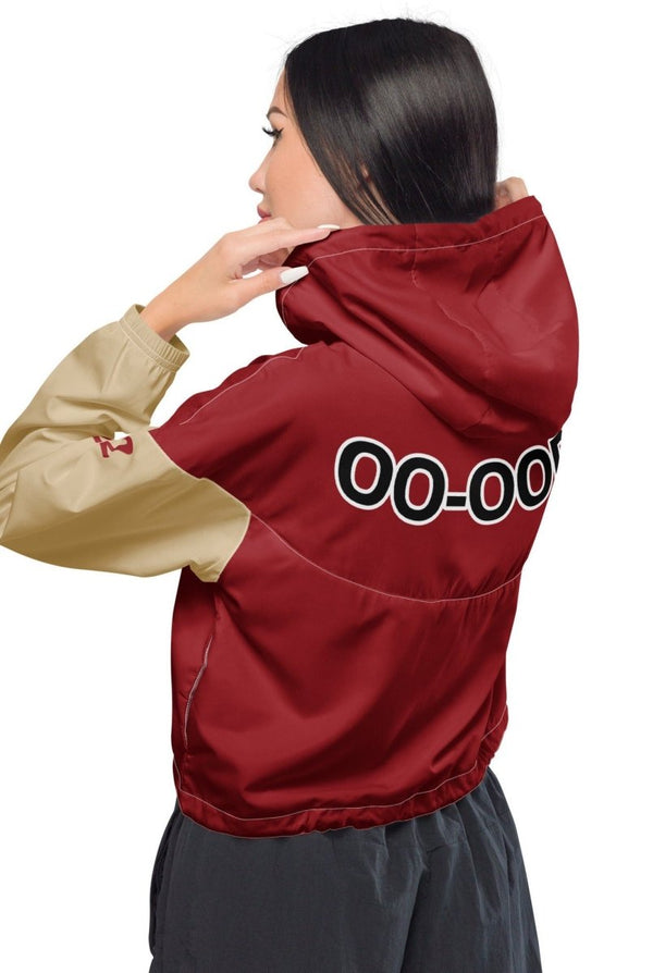 Delta Sigma Theta Cropped Windbreaker - KIOKO