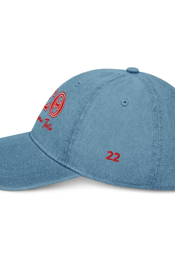 Delta Sigma Theta Denim Hat - KIOKO