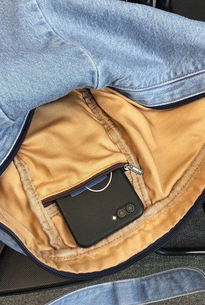Denim Threads Luxe Sling Bag - KIOKO