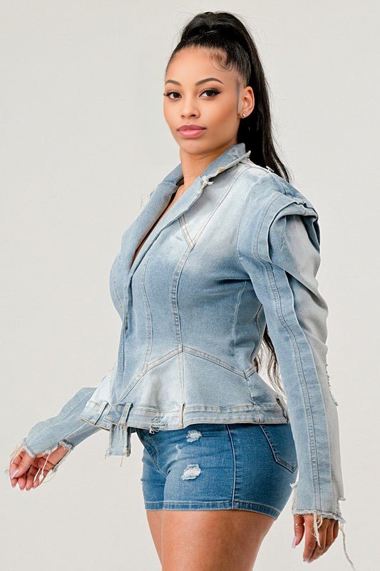 Designer Moves Only Denim Jacket - KIOKO
