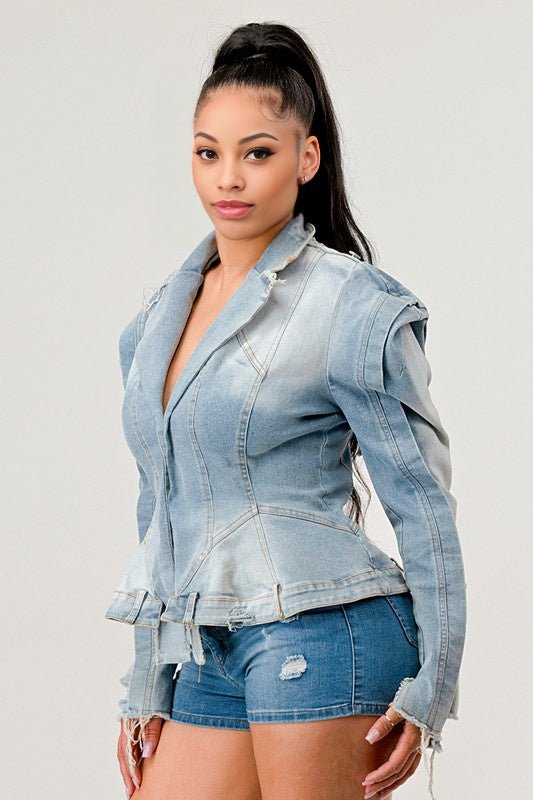 Designer Moves Only Denim Jacket - KIOKO