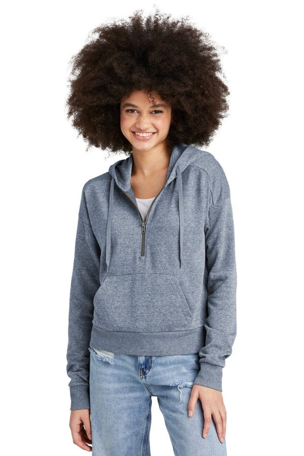 District ® Women's Perfect Tri ® Fleece 1/2 - Zip Pullover DT1311 - KIOKO