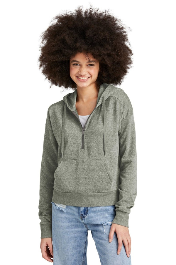 District ® Women's Perfect Tri ® Fleece 1/2 - Zip Pullover DT1311 - KIOKO