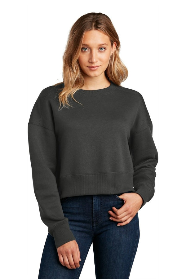 District ® Women's Perfect Weight ® Fleece Cropped Crew DT1105 - KIOKO
