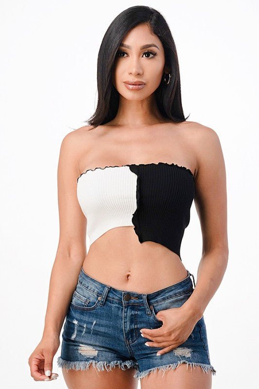 Dominica Drip Crop Top - KIOKO