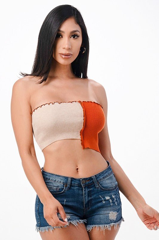 Dominica Drip Crop Top - KIOKO