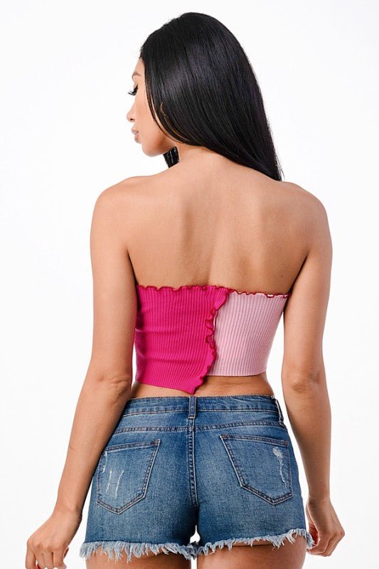 Dominica Drip Crop Top - KIOKO