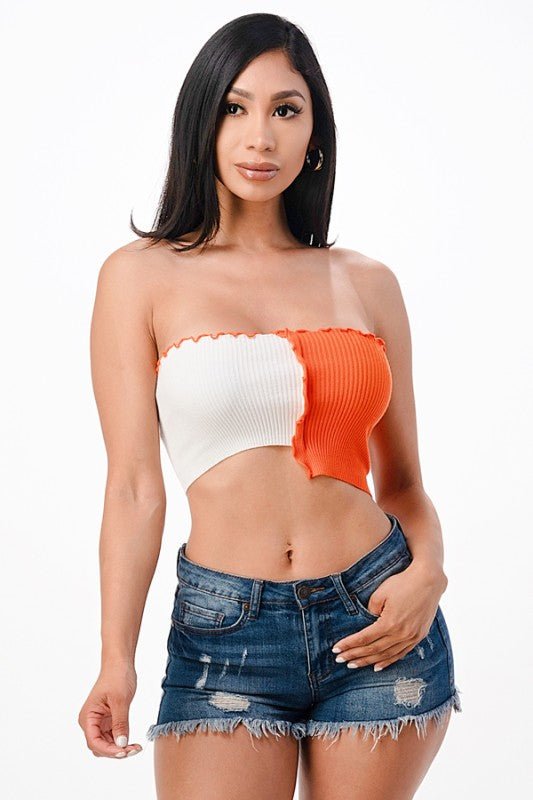 Dominica Drip Crop Top - KIOKO