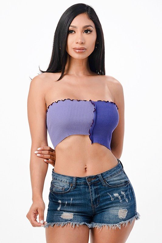 Dominica Drip Crop Top - KIOKO