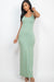 Draped Up Racer Back Maxi Dress - KIOKO