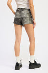Drenched In Edge Leather Shorts - KIOKO