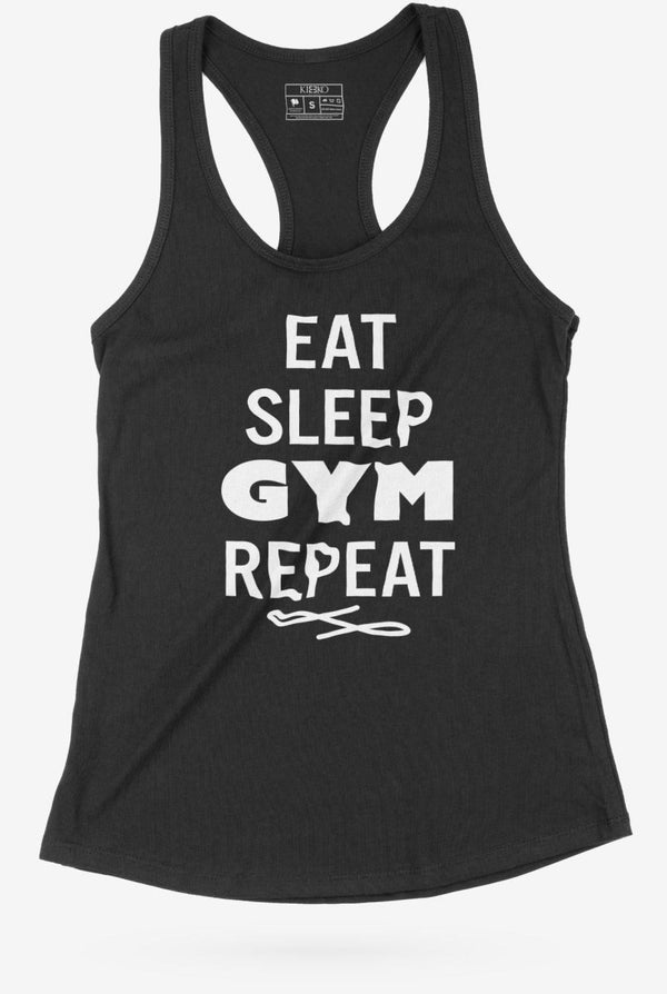 Eat Sleep Repeat Racerback Tank - KIOKO