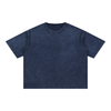 Throwback Mineral Wash Boxy Cotton T-Shirt - KIOKO