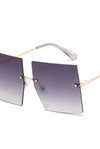 Escapade Oversized Square Sunglasses - KIOKO
