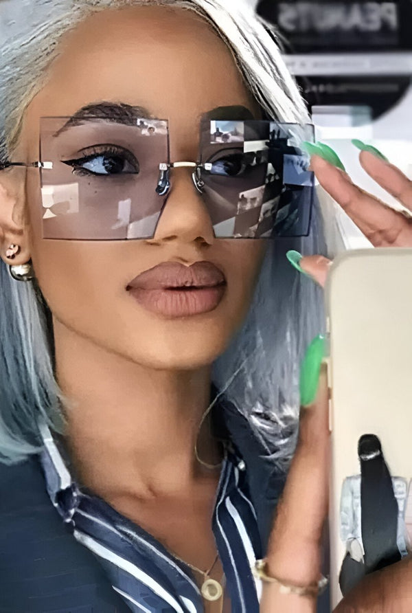 Escapade Oversized Square Sunglasses - KIOKO