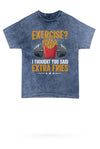 Exerfries Mineral Wash Gym Tee - KIOKO