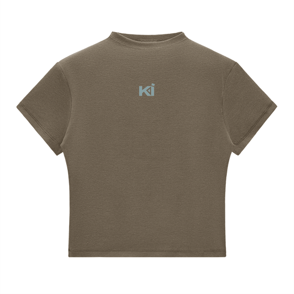 Kioko Finesse Slim Fit Crop Tee - KIOKO