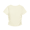 Body Language Ruched Crop Top - KIOKO