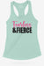 Fearless & Fierce Racerback Tank - KIOKO
