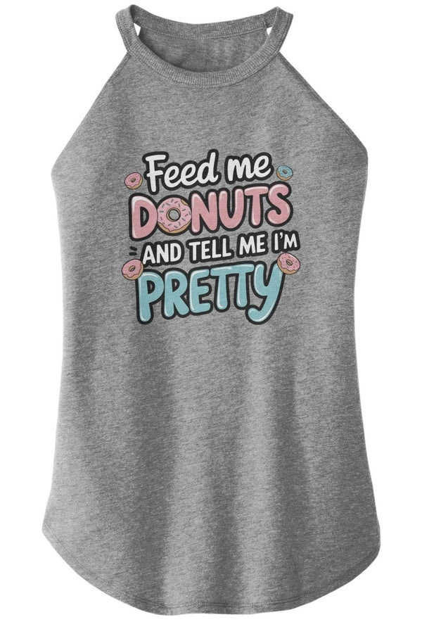 Feed Me Donuts Rocker Tank - KIOKO