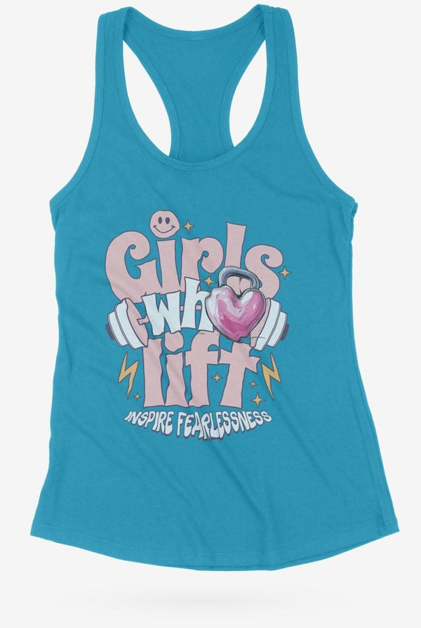 Girls Who Lift Racerback Tank - KIOKO