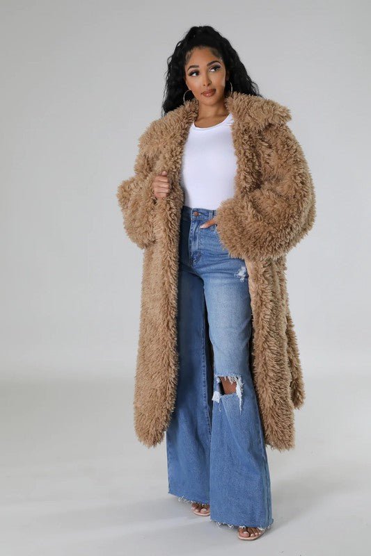 Goddess Mode Fur Jacket - KIOKO