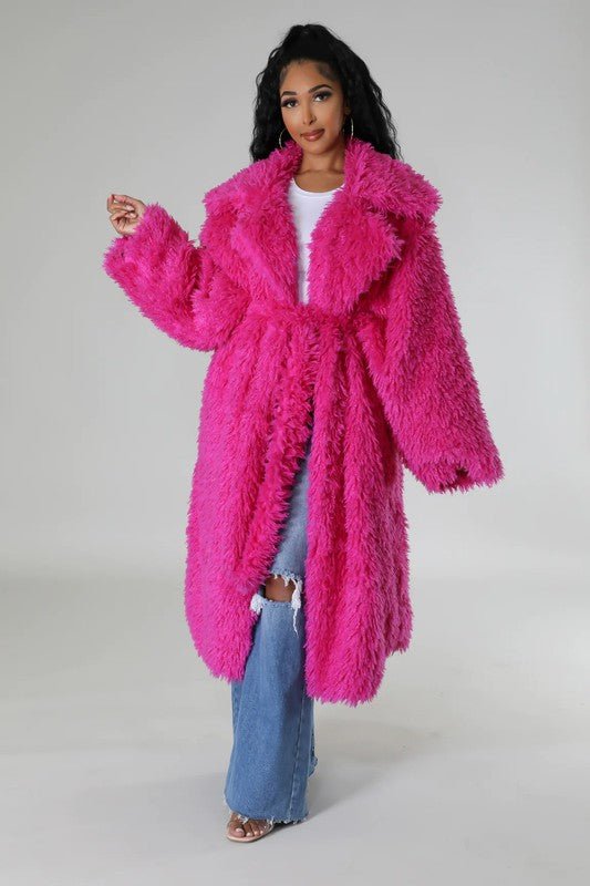 Goddess Mode Fur Jacket - KIOKO