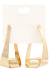 Golden Tri - Loop Earrings - KIOKO