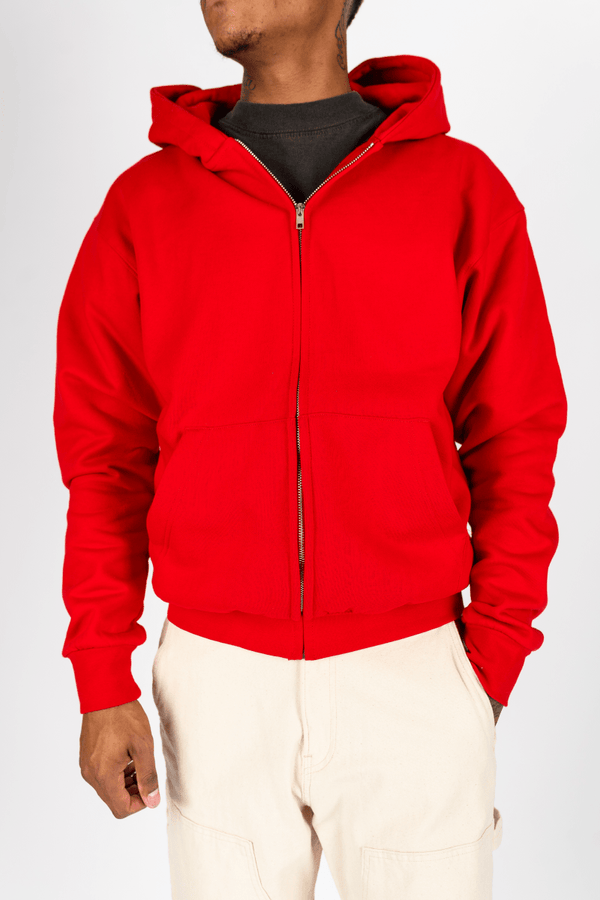 Greenhouse Heavyweight Boyfriend Zip Up - KIOKO