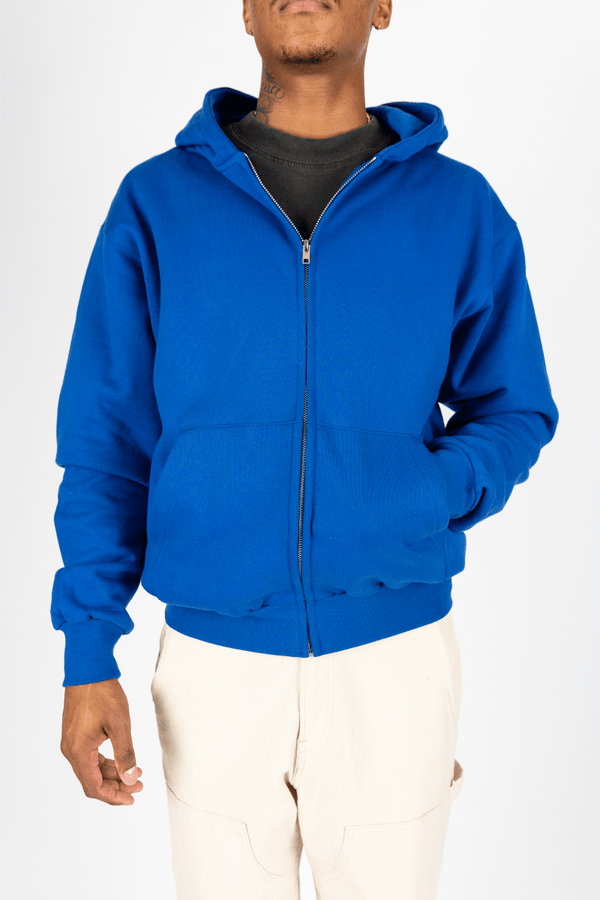 Greenhouse Heavyweight Boyfriend Zip Up - KIOKO