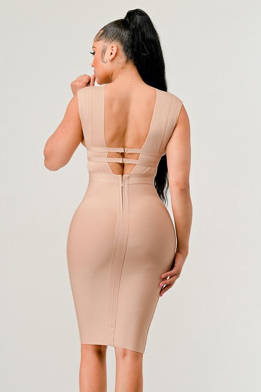 Harmony Bandage Dress - KIOKO