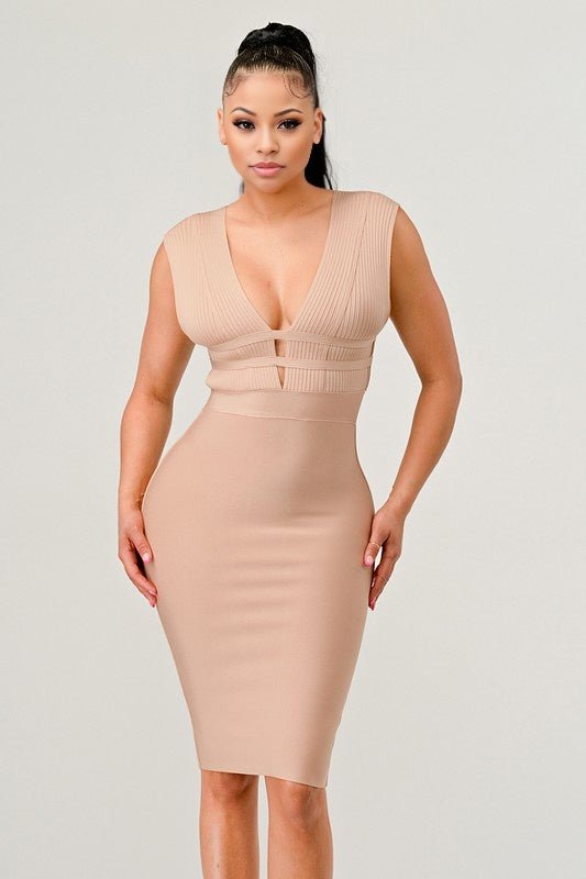 Harmony Bandage Dress - KIOKO