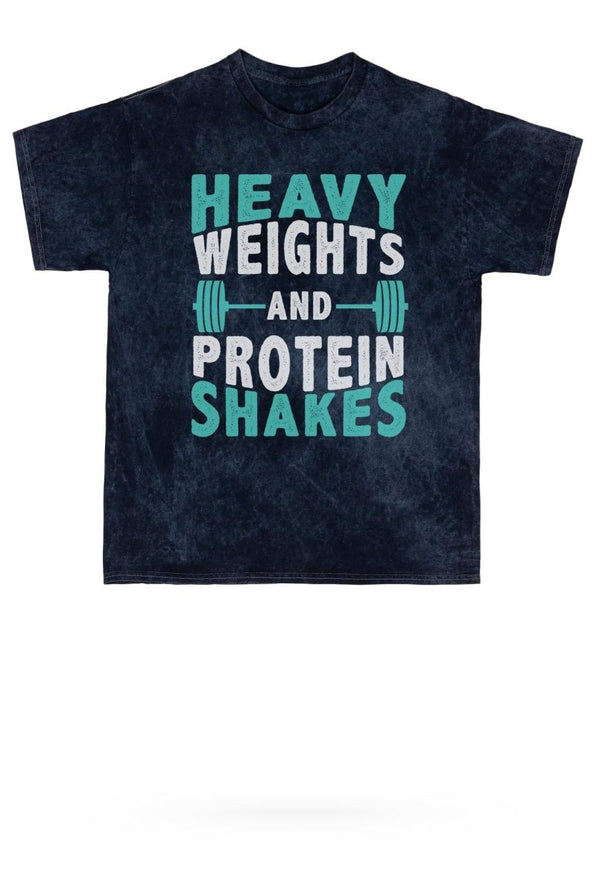 Heavy Weights Mineral Wash Gym Tee - KIOKO
