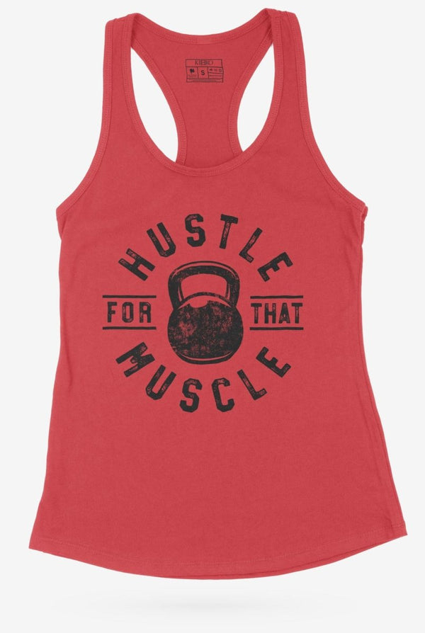 Hustle Muscle Racerback Tank - KIOKO