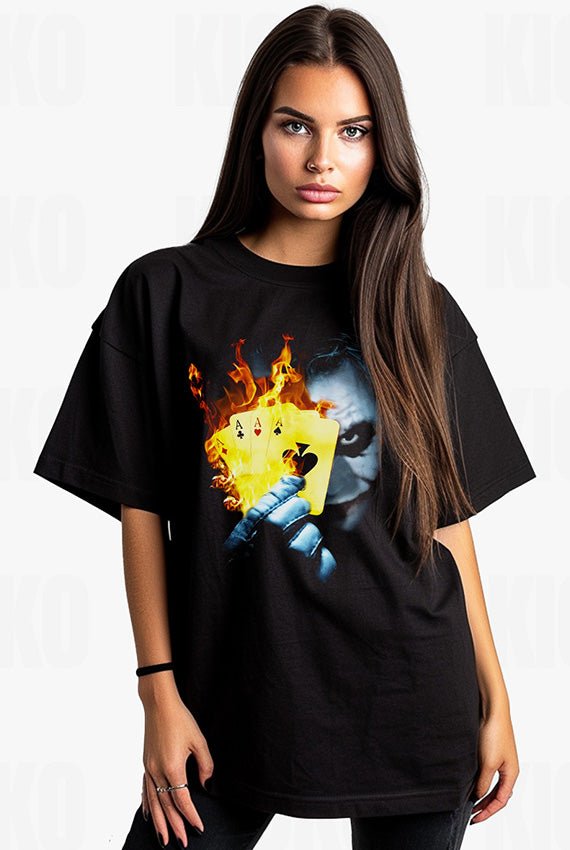 Joker Aces High Graphic Tee - KIOKO