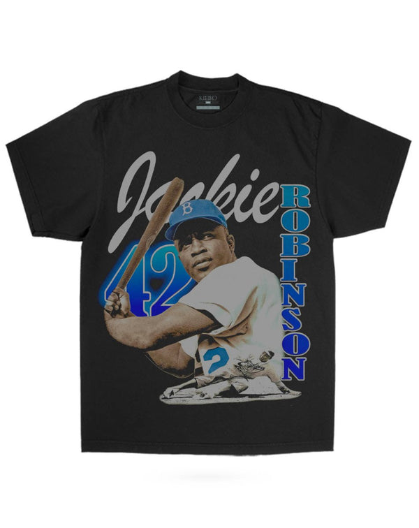 Jackie Robinson Heavyweight Graphic Tee - KIOKO