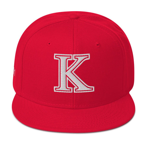 Kappa Fraternity Snapback Hat - KIOKO