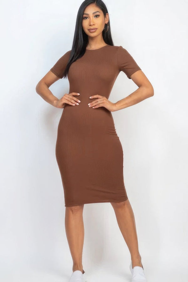 Karma Bodycon Midi Dress - KIOKO