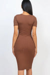 Karma Bodycon Midi Dress - KIOKO