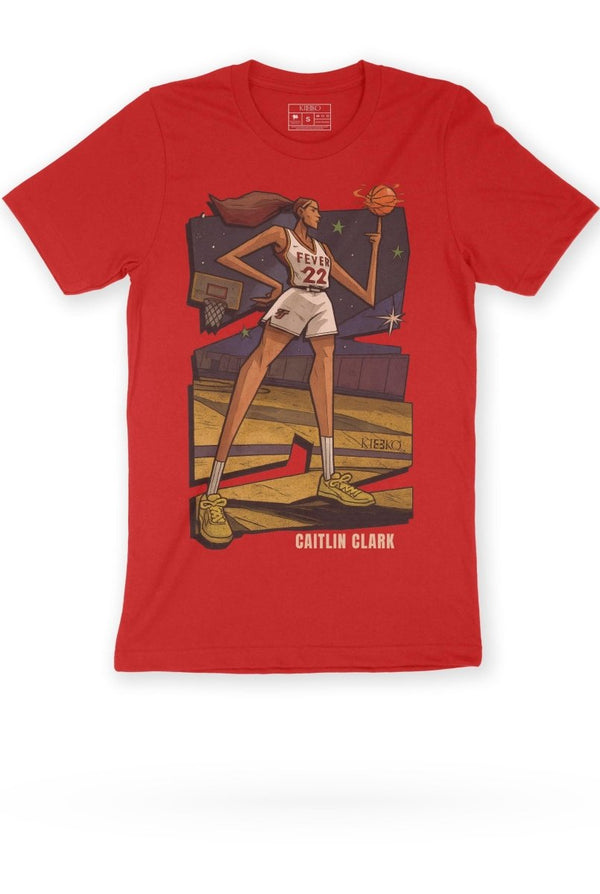 Kids' - Caitlin Clark Graphic Tee - KIOKO