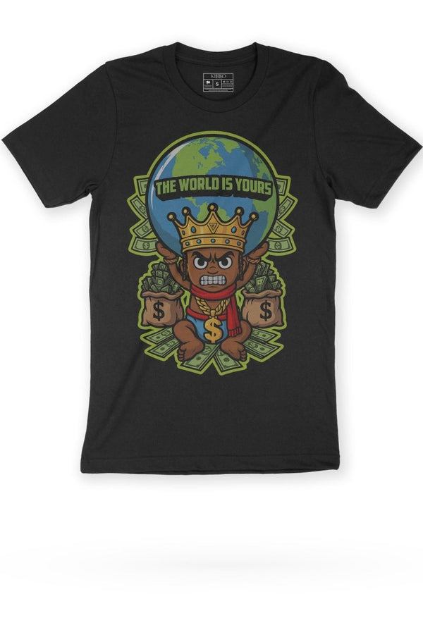 Kids' - The World Is Yours Graphic Tee - KIOKO