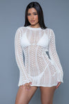 Kinsley Crochet Mini Dress - KIOKO