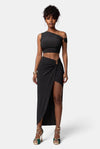 Poppin In Prague Crop Top & Maxi Skirt Set - KIOKO