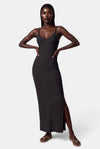 Look But Don't Side Slit Maxi Dress - KIOKO