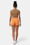Hug Me Tight Runched Bodycon Crop Top - KIOKO