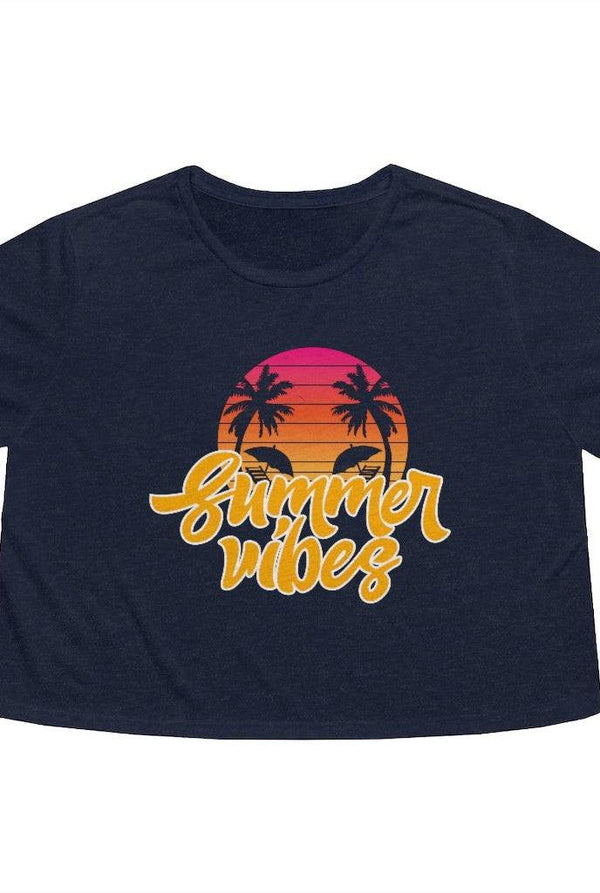 Summer Vibe's Flowy Crop Top - KIOKO