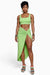 Mint It Loud Crop Top & Maxi Skirt Set - KIOKO