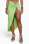 Mint It Loud Crop Top & Maxi Skirt Set - KIOKO