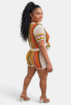 Hot Girl Hue Crochet Shorts Set - KIOKO