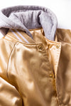 Big League Satin Varsity Bomber Jacket - KIOKO